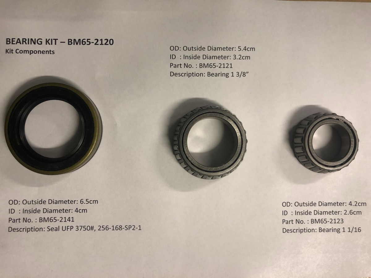 BEARING KIT, UFP 3750